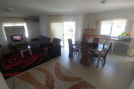 Kıbrısta Girne merkezde satılık 3+1 ful eşyalı daire